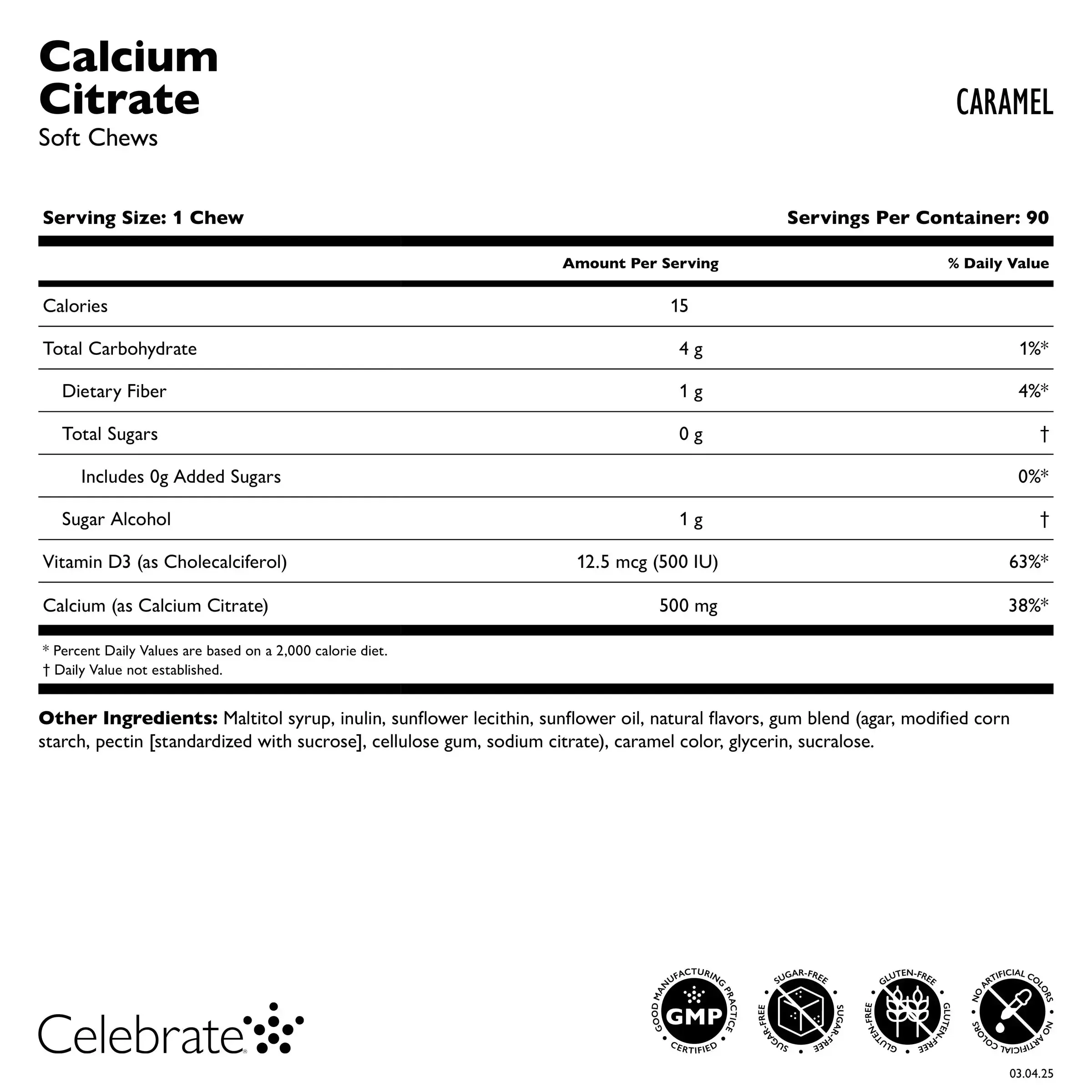 Calcium Citrate SOFT Chews - Celebrate - Image 5