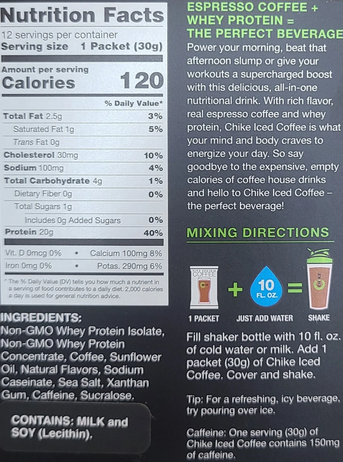 Chike Protein Coffee Single Packet - Image 3