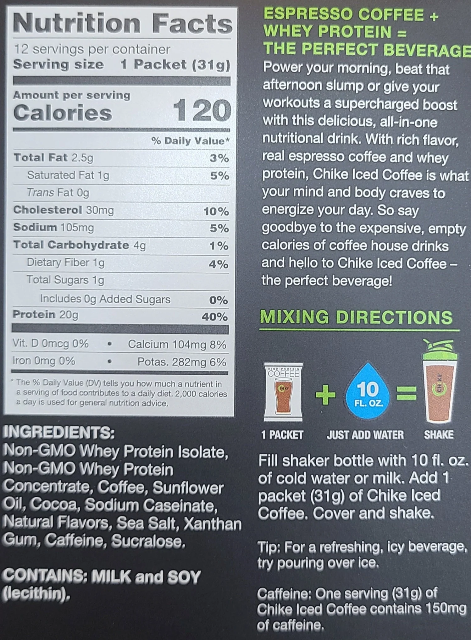 Chike Protein Coffee Single Packet - Image 5