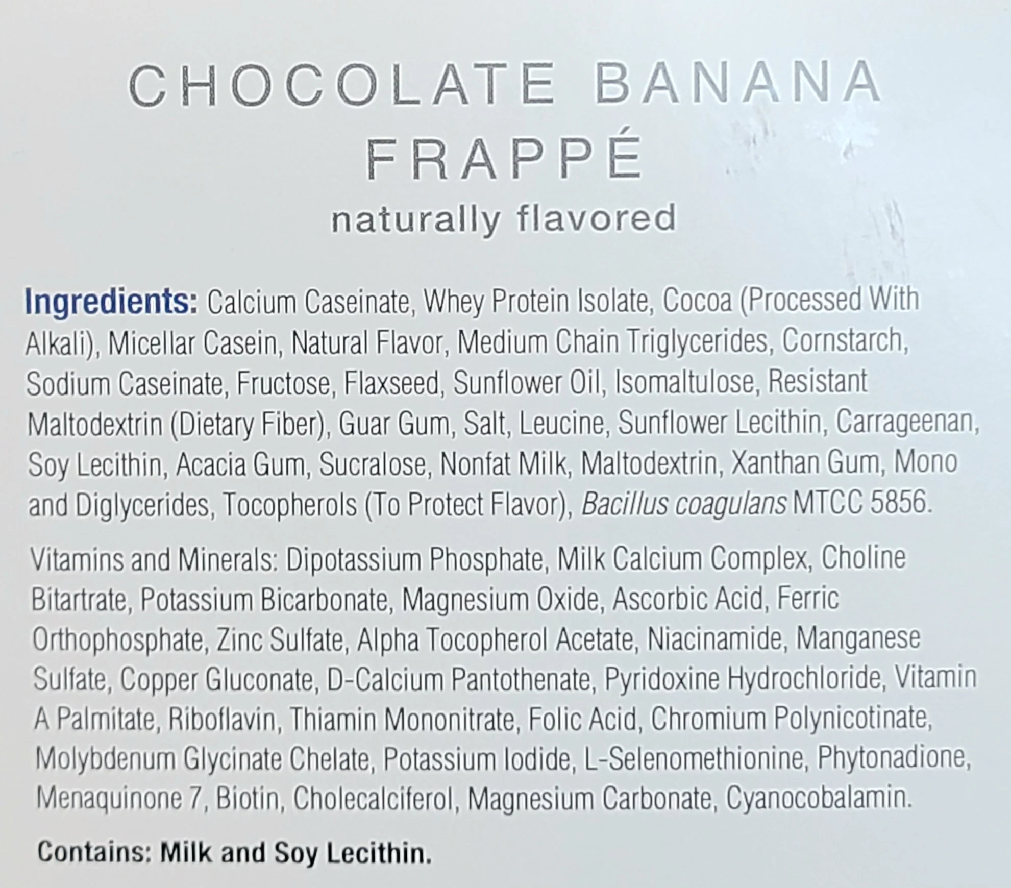 Chocolate Banana Frappe - Numetra - Image 6