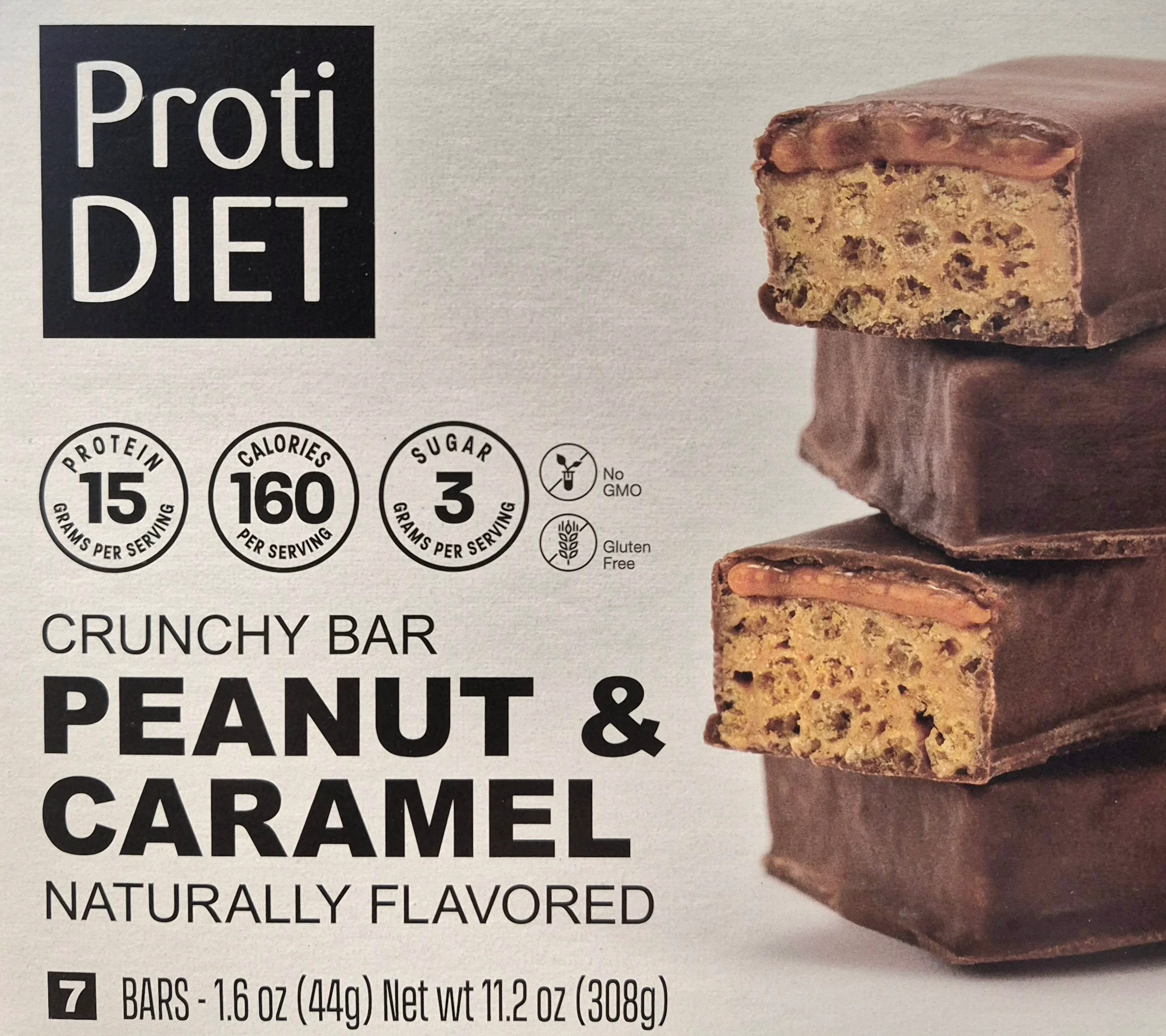 Peanut Butter & Caramel Bar - ProtiDiet - Image 2