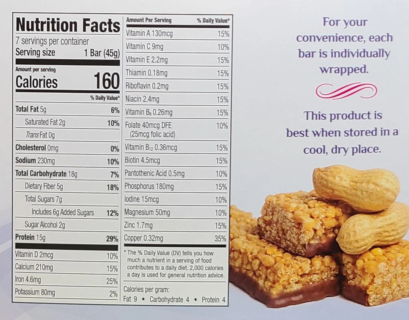 Peanut Crisp Bars - Image 3