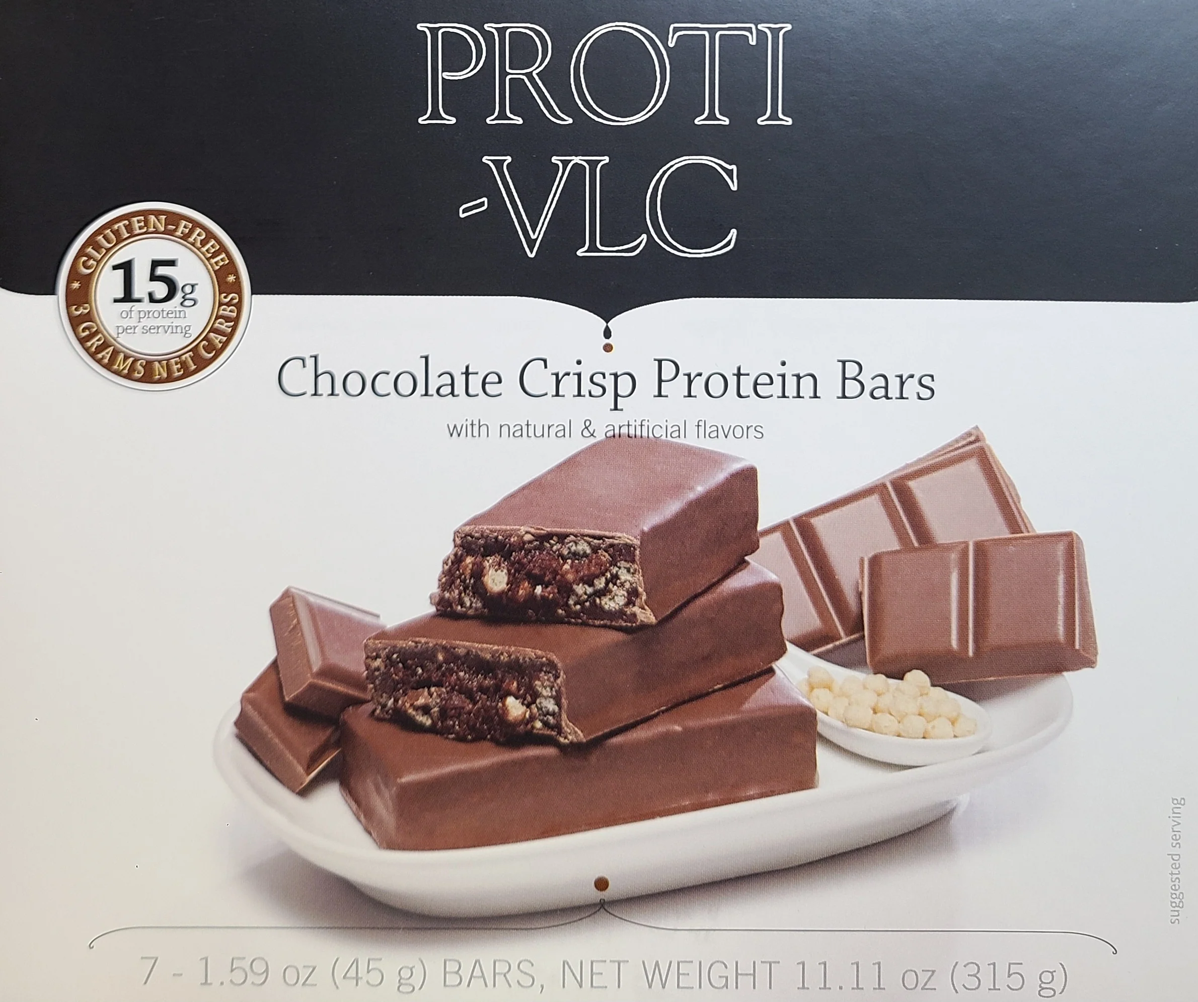 Chocolate Crisp Bar - Proti-VLC - Image 2