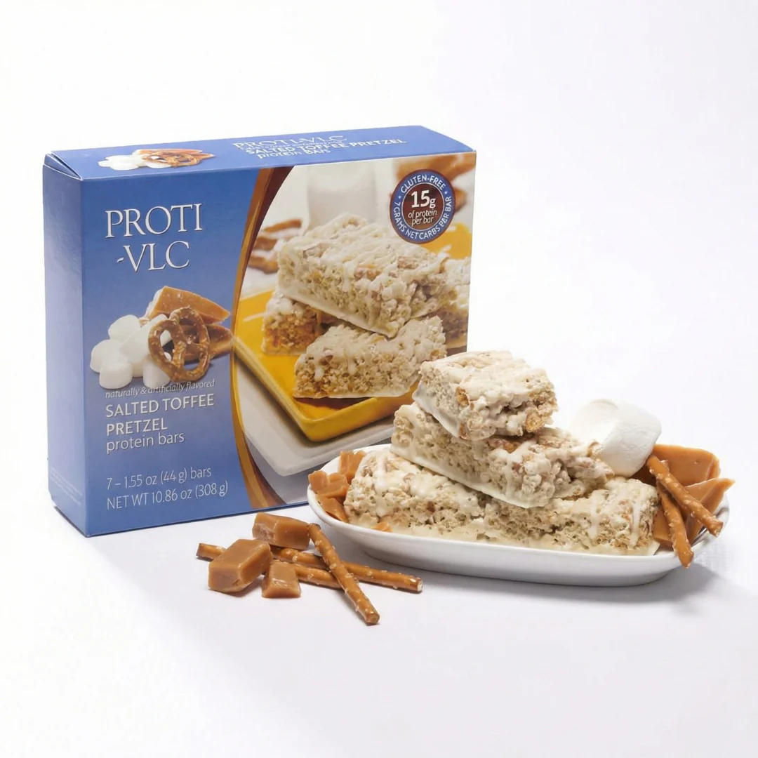 Salted Toffee Pretzel Bar - Proti-VLC - Image 2