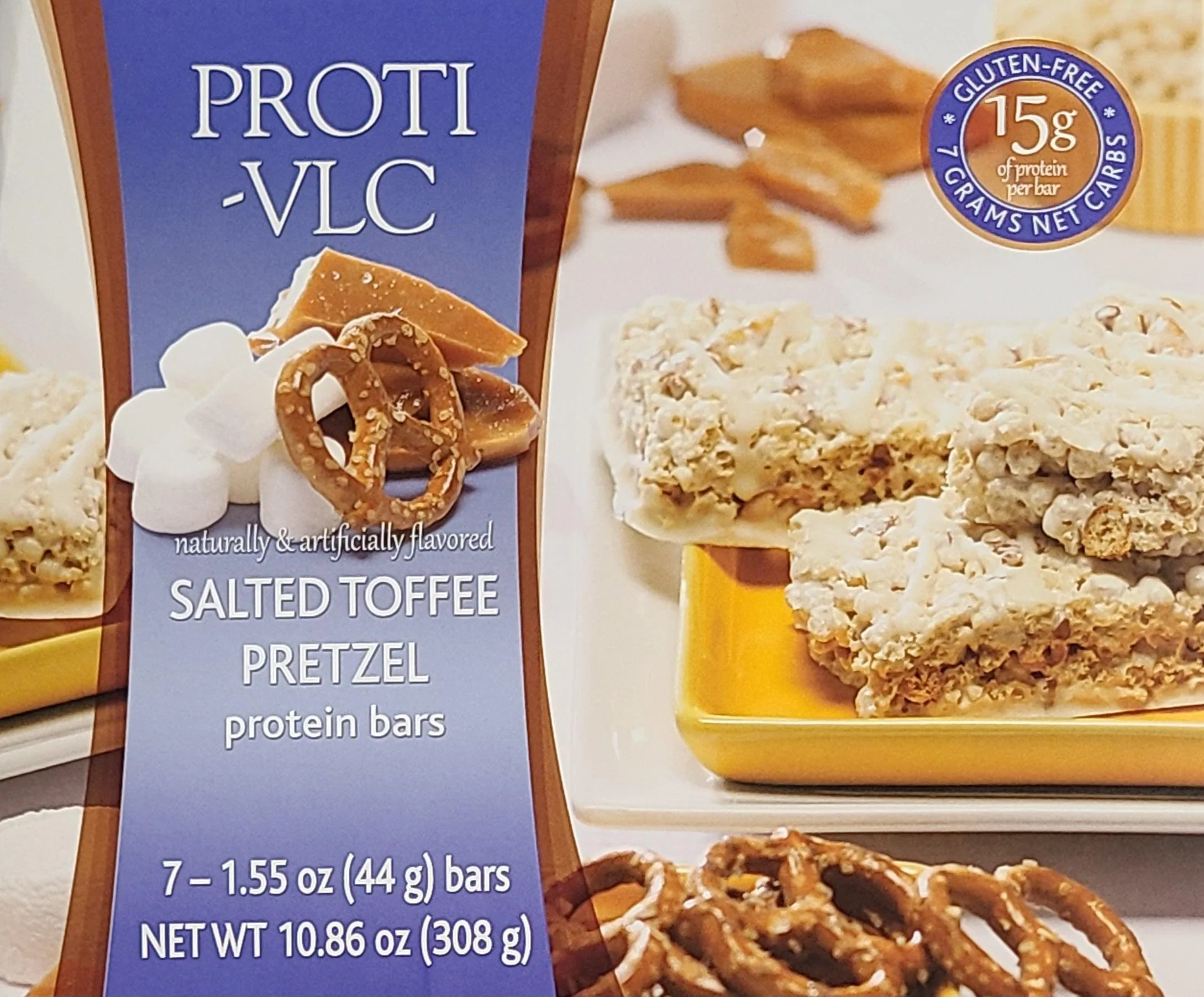 Salted Toffee Pretzel Bar - Proti-VLC - Image 5