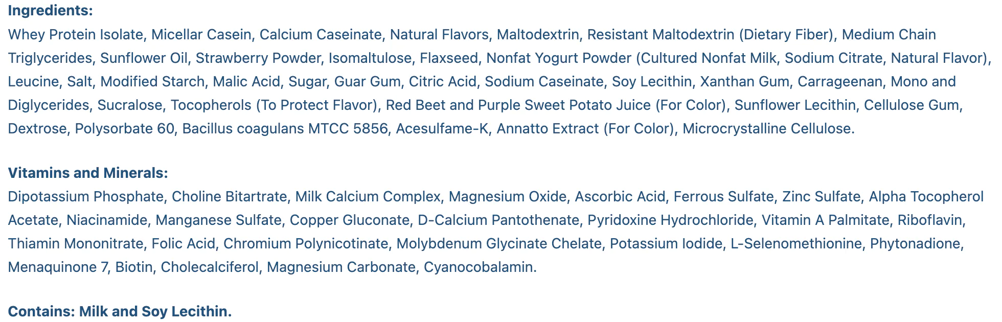 Strawberry Smoothie - Numetra - Image 4